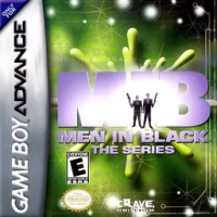 Men in Black: The Series PAL GameBoy Advance  box art